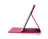 TS-Case New Croco collection - Красный кожаный чехол TS-Case New Croco для iPad 2/New iPad