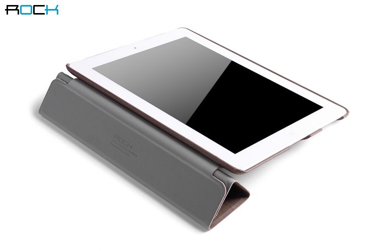 Серый чехол ROCK Eternal для iPad 2